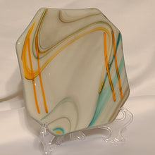 Load image into Gallery viewer, Southwest Vibes II - octagonal fused glass dish

