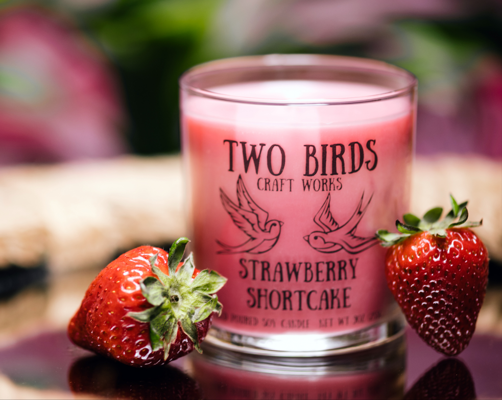 Strawberry Shortcake 9oz Soy Candle