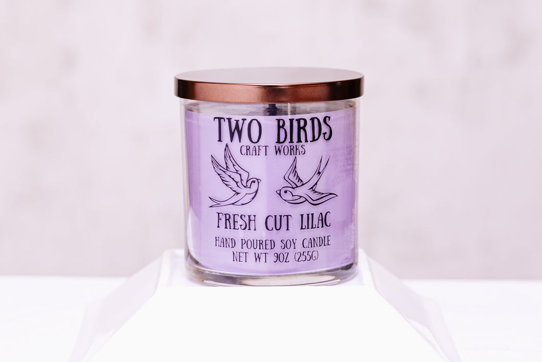 Fresh Cut Lilac - 9oz soy candle