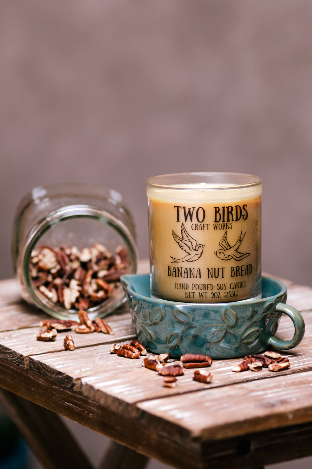 Banana Nut Bread - 9oz soy candle